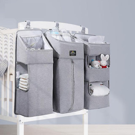 Baby Diaper Caddy with Dividers - Tiny Tote Nursery